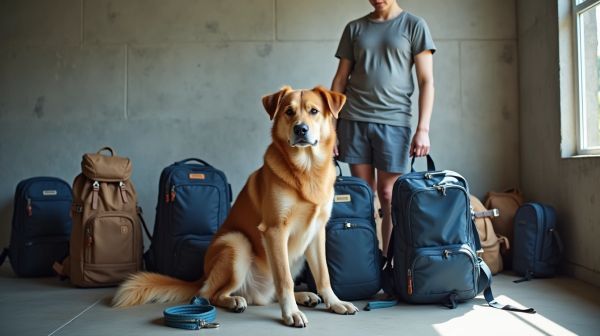 Choisir un sac à dos pour chien grande taille adapté