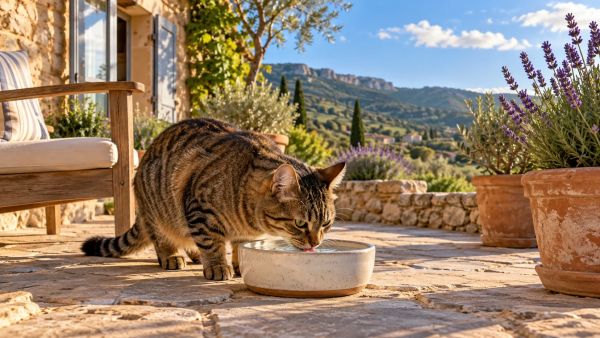 Comment reconnaître si votre chat manque d'hydratation